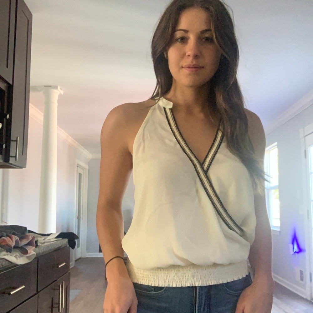 Bebe tank blouse